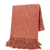 Tiseco Natuurlijk Katoenen Plaid - Cotton Slub Kleur: