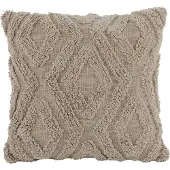 Tiseco Sierkussen Home Studio Sahara Taupe - 45 x 45 cm