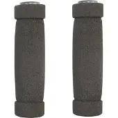 Dresco Fietshandvatten Covers Schuimrubber Zwart Per Set - Fiets handvatten