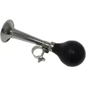 Dresco Fietstoeter - Chroom - Zwart