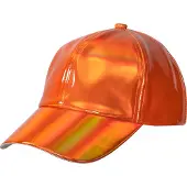 Boland Baseball cap oranje glans