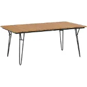 Exotan Tuintafel Slimm - Teak - Naturel - 75x180x100