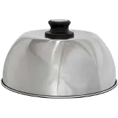 LotusGrill RVS deksel voor Mini - Ø280mm - Met geïntegreerde thermometer