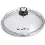 LotusGrill Glazen deksel voor Mini - Ø290mm - Met geïntegreerde thermometer