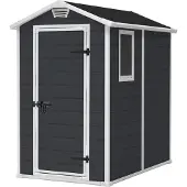 HABITAT ET JARDIN Manor 46 Tuinhuis - 130x192x198 cm - Antraciet