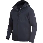 FHB Maximilian Hybrid-Softshell-Jack Marineblauw maat M heren