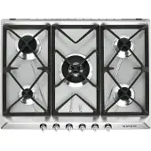 Smeg SR975XGH Kookplaat Gas 70cm Inox
