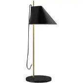 Louis Poulsen Yuh tafellamp messing/zwart - 5744162652