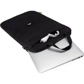 Nomad Laptop Sleeve 15.6 Inch | Zwart | Laptoptas | Laptophoes met Extra Opbergvak