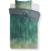 Kayori Dekbedovertrek Tashiro Groen Tencel-140 x 200 / 220 cm | 1-Persoons