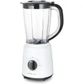 Emerio Blender 1.5L - Smoothie Maker met 2 Snelheden - RVS Messen en Vaatwasmachinebestendig - 500W - Blender-to-Go BL-124816.7 - Wit