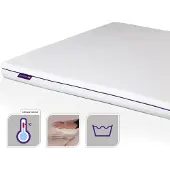 Comfort air Climate Control Matras Topper 160x200x5 cm - Matras topper - Memory Foam - drukverlagend - 5 cm dik - Climate Control 3D-Tex slaapzijde