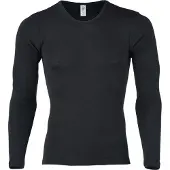 Engel - Shirt L/S - Merino-ondergoed 46/48, zwart