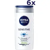 Nivea 6x Douchegel Men - Sensitive 250 ml