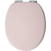 Aquazuro Wc-bril - Mdf - Softclose - Verstelbaar - Snel Los Te Maken - Roze