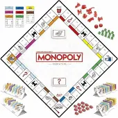 Monopoly Signature, Children's Plateau Game, 4 -jarige bedrijfsspel, Franse versie
