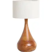 Raw Materials Aspen tafellamp Carafe - Teakhout - 29x29x55 cm