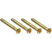Fender 18785049 screw SMA 8x1-3/4 OHP GLD (4)