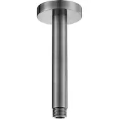 Ben Round Plafond douchearm 15cm gunmetal pvd