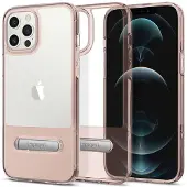 Spigen Slim Armor Essential S iPhone 12 Pro Max Hoesje Roze