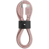 Native Union Belt Audio Naar Lightning Kabel Roze