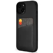 Decoded X Appelhoes Leren iPhone 14 Plus Wallet Hoesje Zwart