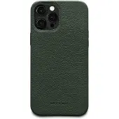 WOOLNUT Leather Hoesje iPhone 12 Pro Max Hoesje Groen