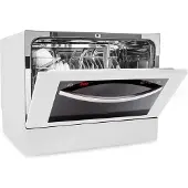 Klarstein Havasia UV 6 Luminance vaatwasser UV-licht glazen front vrijstaand 1380W