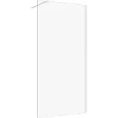 Guido Gusto Inloopdouche 50x200 8mm Nano glas mat wit serie Silvio