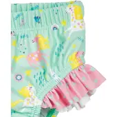 Playshoes UV-bescherming 'Einhorn' geel / mintgroen / rosa / wit