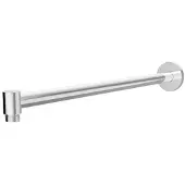 Regn Wandarm 40cm - Chroom - Wandkraan - Messing - Kranen, Douchekranen, Hoofddouche Houders - 8720297697531 - Kranen, Douchekranen, Hoofddouche houders