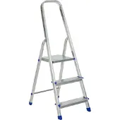 Molecule Escalo Trappenladder aluminium 3 treden easy step antislip huishoudtrap