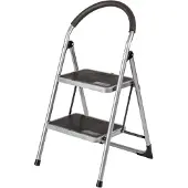 Escalo trapladder 2 treden - gelakt staal - antislip - 38 x 26 cm