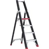 Altrex Taurus TGB 4 Trap - Enkel - Aluminium Met Coating - 4 Treden - Max. Werkhoogte 2,95m