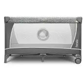 Lionelo Campingbed/box Flower Grey Scandi