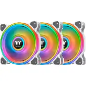 Thermaltake Riing Quad 12 RGB Wit 3-pak | casefan