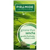 Piramide 3x Biologische Groene Theezakjes Sencha 20 Stuks