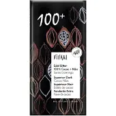 Vivani 10x Chocoladereep Puur 100+ % Cacao 80 gr