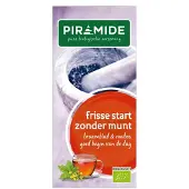 Piramide Biologische Theezakjes Frisse Start Zonder Munt 20 Stuks