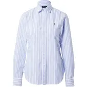 Ralph Lauren Blouse lichtblauw / wit