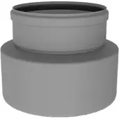 Burgerhout Pp Rookgas Verklein. Verlpst 150-130 Mm