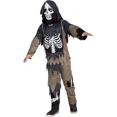 Muovijalelu Kinderkostuum Zombie skelet
