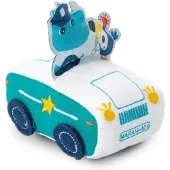 Lilliputiens - Pullback politieauto - Marius de nijlpaard