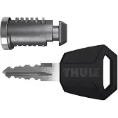 Thule Lock With Key N034 Zilver