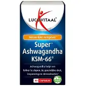 Lucovitaal 2+3 gratis: Ashwagandha KSM-66 Super 30 capsules