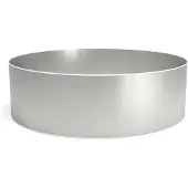 W'eau Staalwand rond Ø500 x 120 cm (met uitsparingen en profielen)