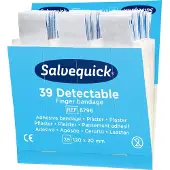 Cederroth Blue Detectable Finger Bandage Refill 6796 6x39 St Pleister