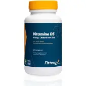 Fittergy Vitamine D3 75mcg met Zink