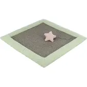 Trixie Junior scratching mat - - 47 x 47 cm - Gray / Mint