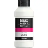 LIQUITEX 8870304 Basics Gloss Varnish 250 ml – Glanzende acrylvernis, transparante bescherming - Glans Vernis